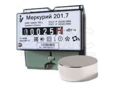 Счетчик электроэнергии однофазный ЭМОУ однотарифный 5(60) кл.точ.1.0 D Меркурий Счетчик электроэнергии однофазный ЭМОУ однотарифный 5(60) кл.точ.1.0 D Меркурий